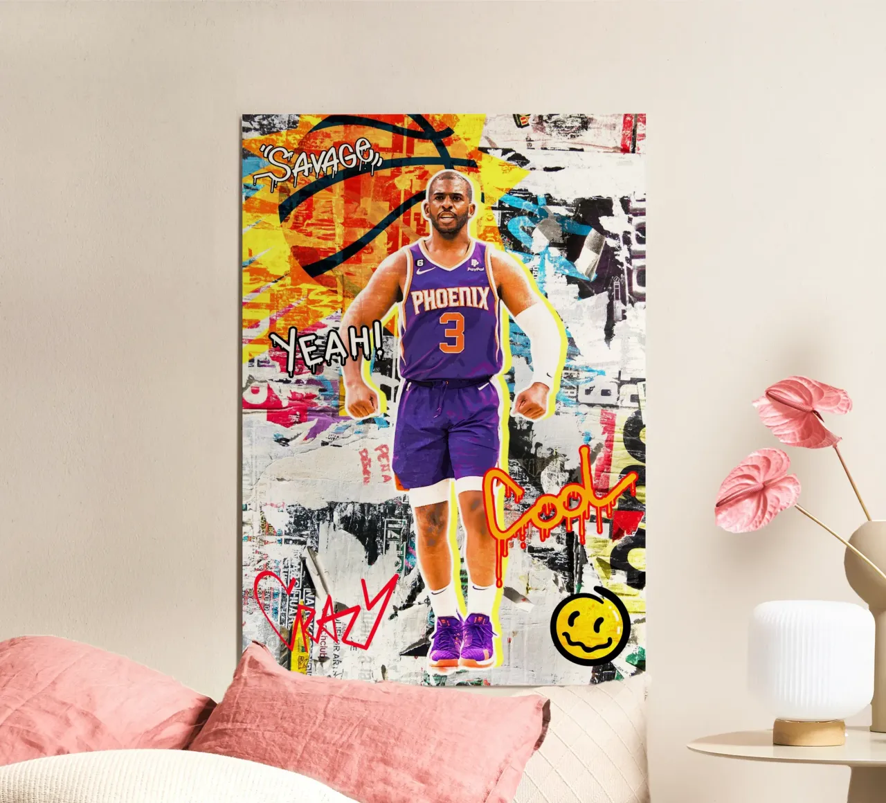 Chris Paul Phoenix Suns 2 carta hahnemühle da tenten