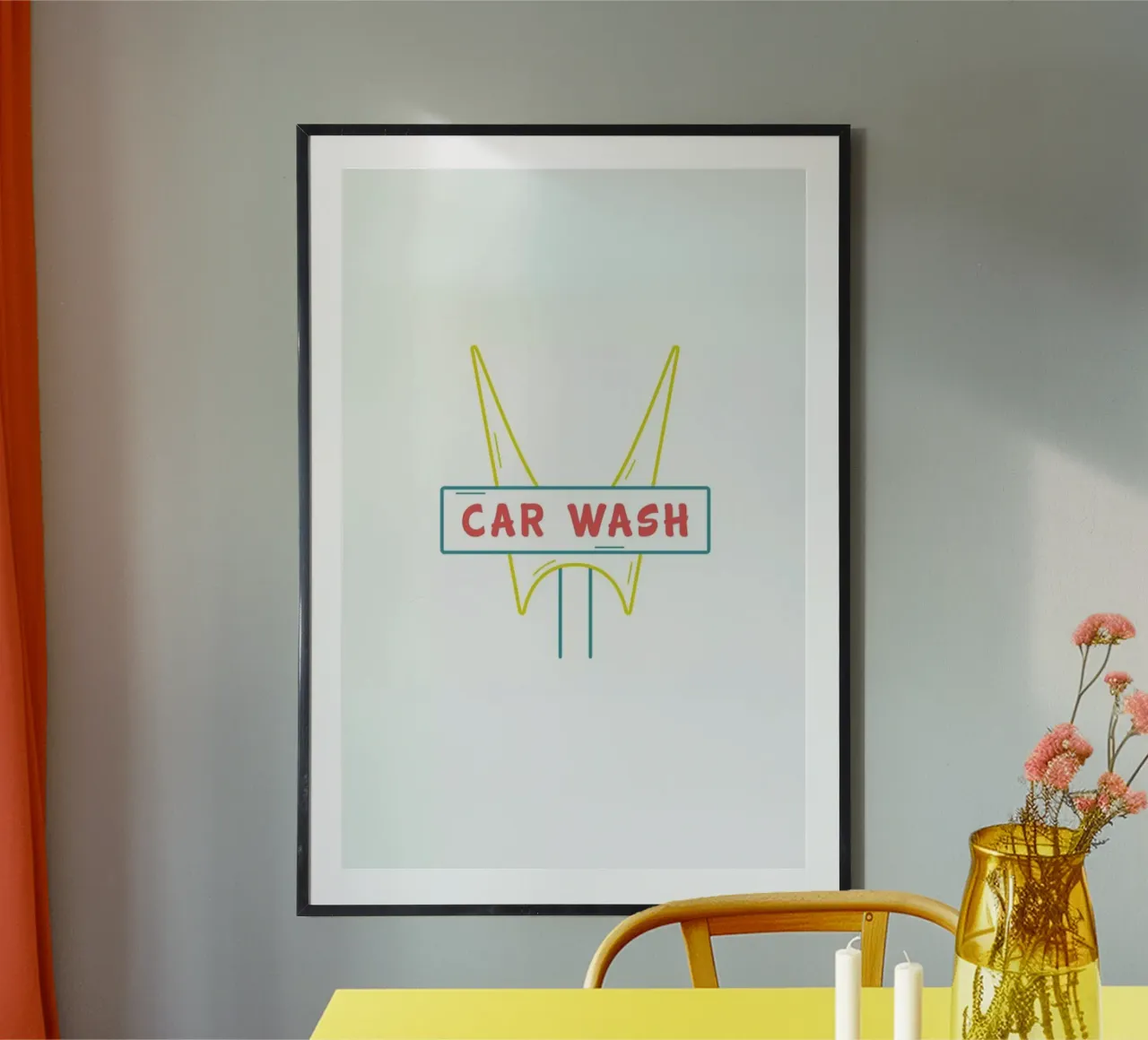 Car Wash poster da Dean Smith
