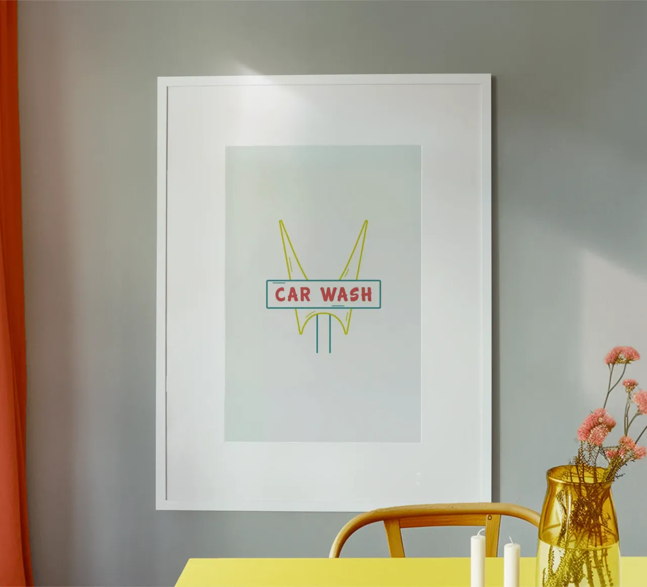 Car Wash poster da Dean Smith