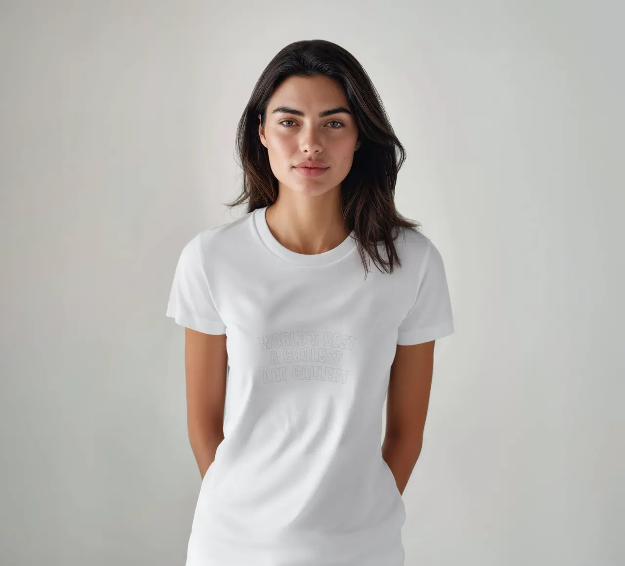 World's best and coolest art gallery t-shirt da happieeagle