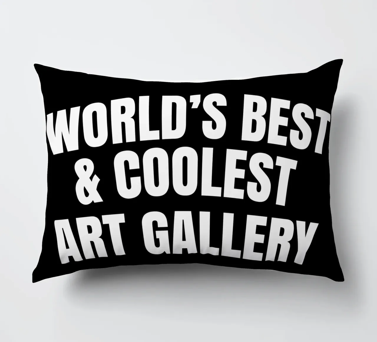 World's best and coolest art gallery cuscino da happieeagle