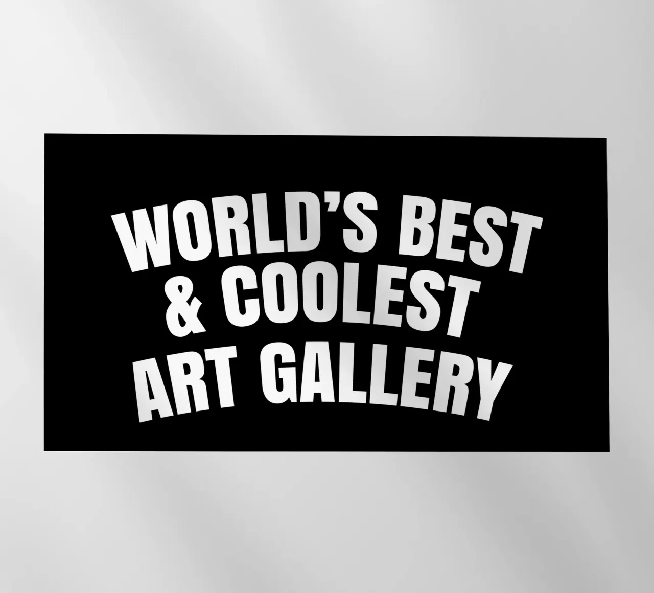 World's best and coolest art gallery pellicola backlit da happieeagle