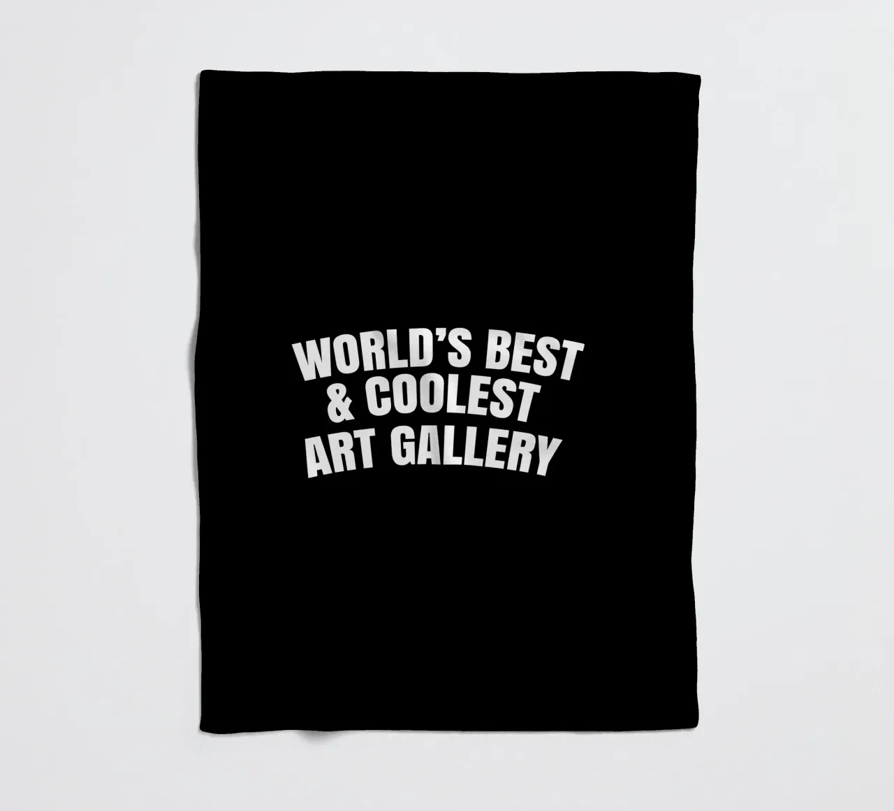 World's best and coolest art gallery coperta in pile da happieeagle
