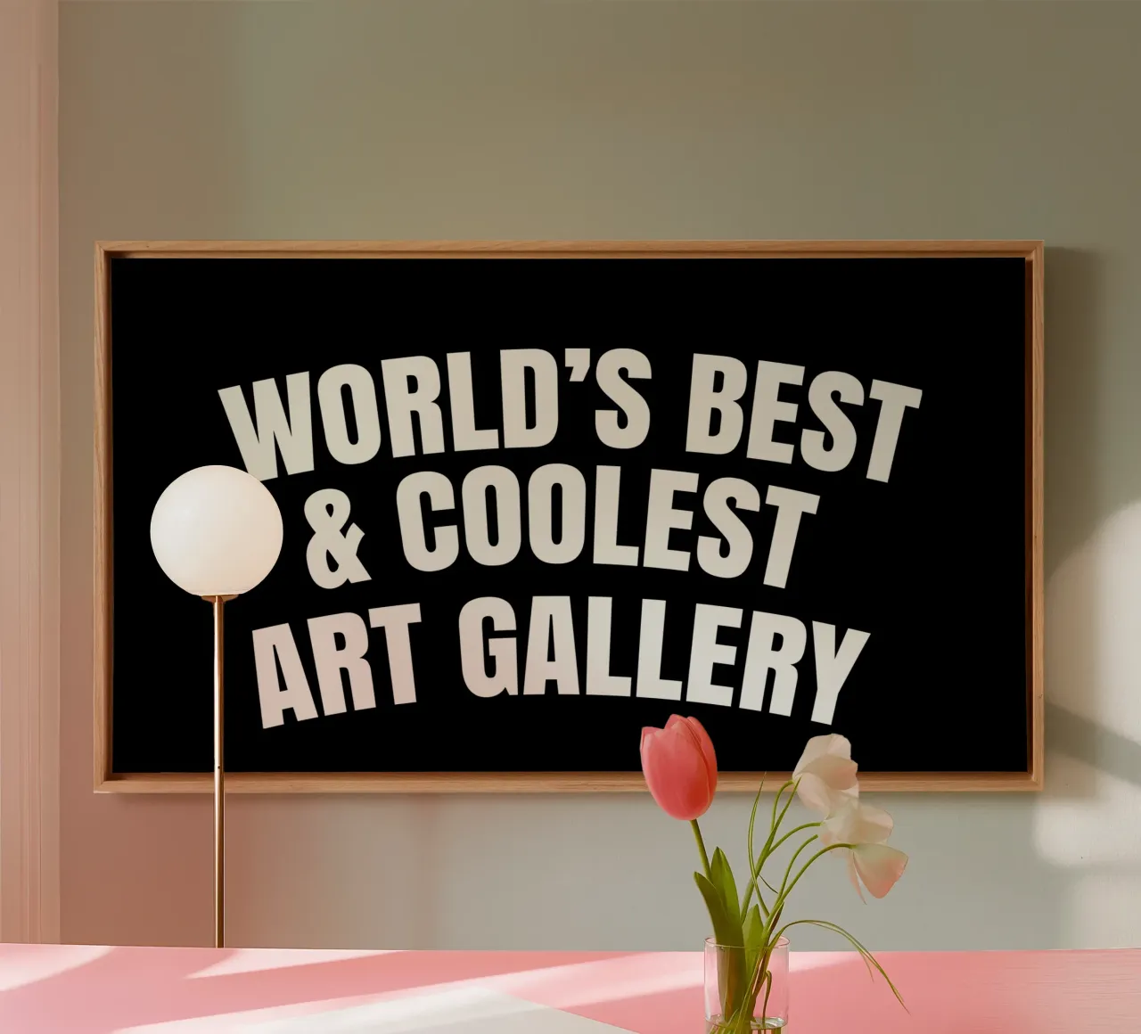 World's best and coolest art gallery tela da happieeagle