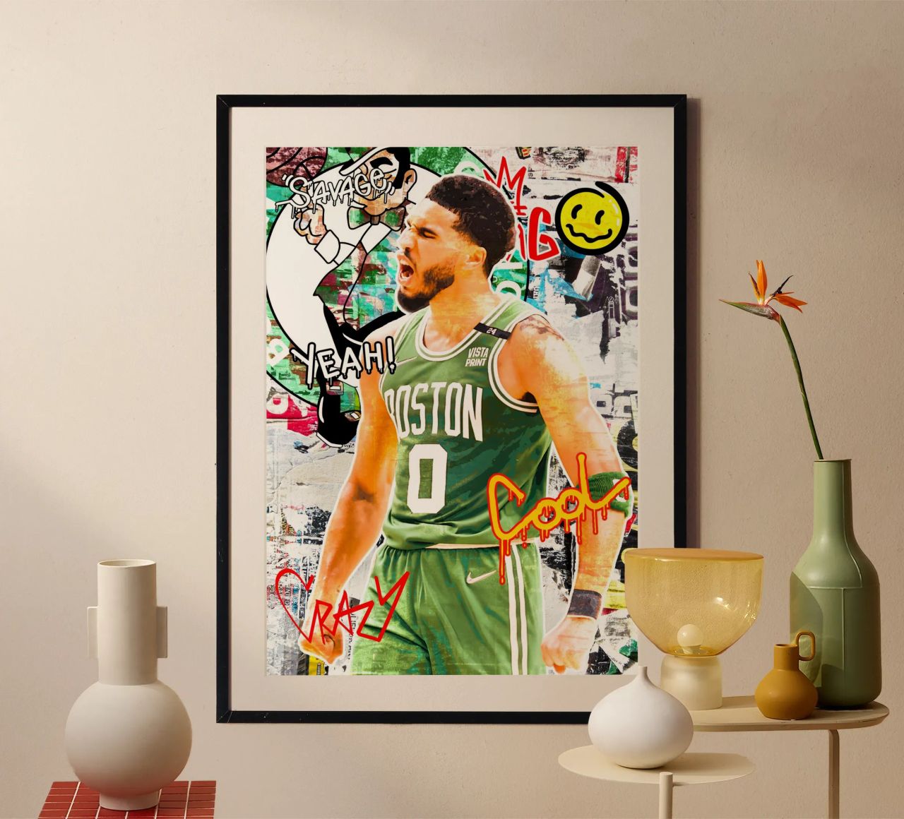 Jayson Tatum Boston Celtics poster da tenten