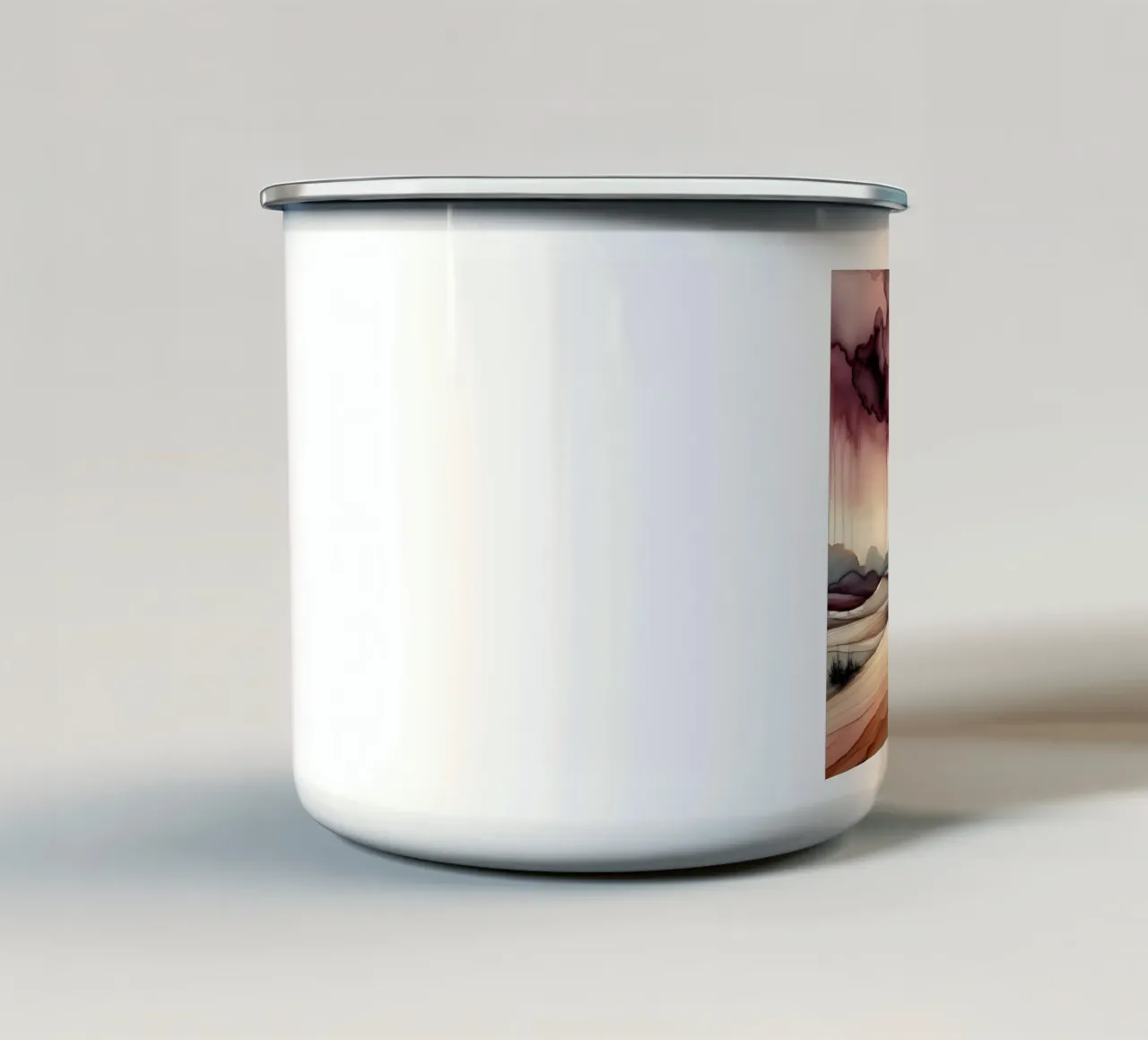 INCHIOSTRO DEL DESERTO tazza in smalto da nomad