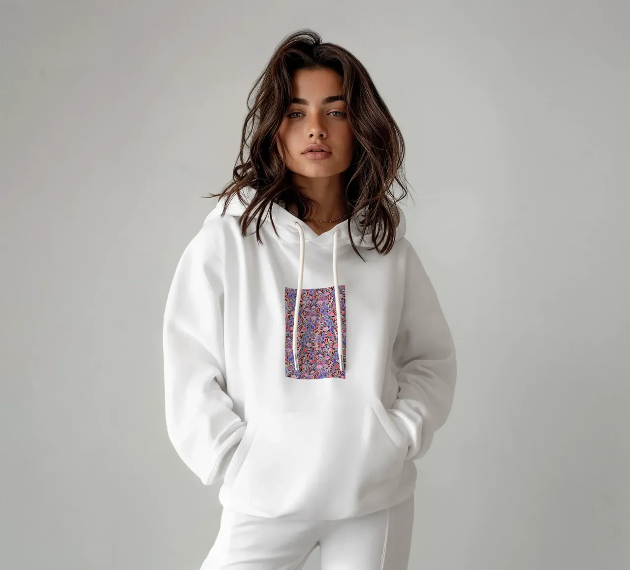 Nonchalant Vibrant felpa con cappuccio da Jacqueline Maldonado