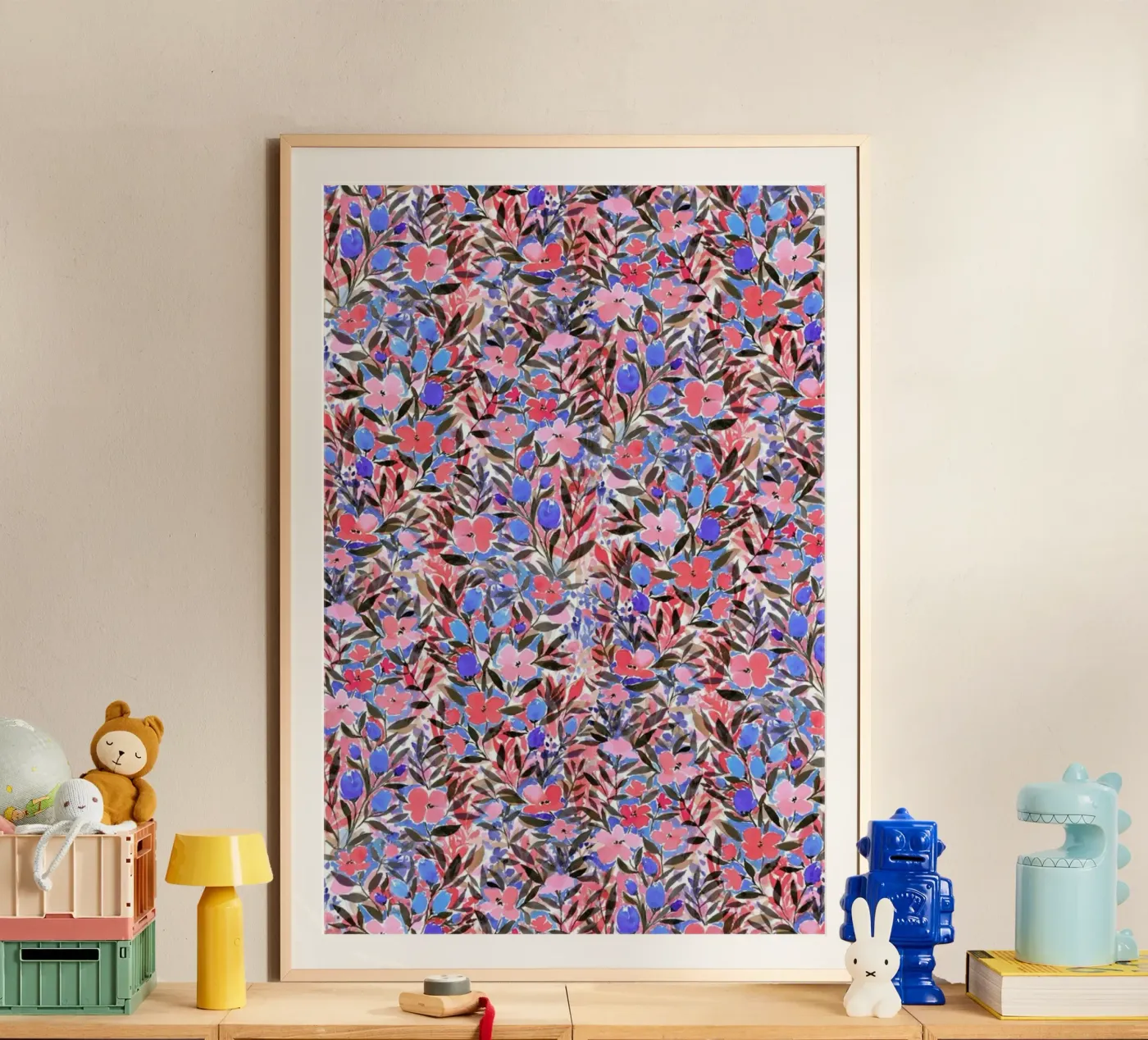 Nonchalant Vibrant poster da Jacqueline Maldonado