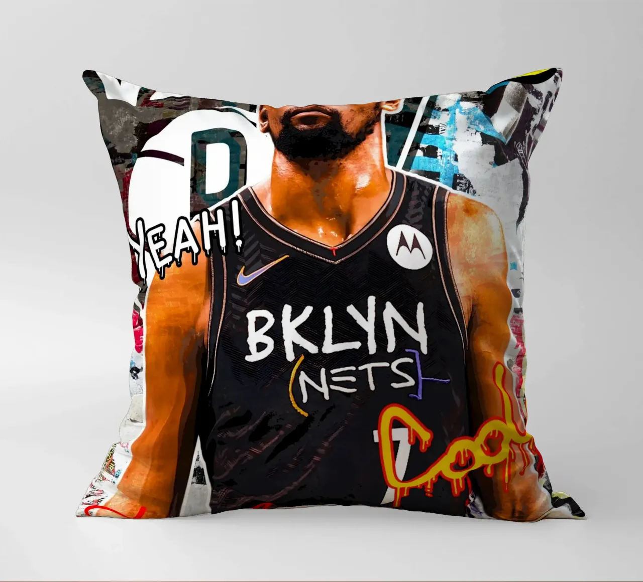 Kevin Durant Brooklyn Nets cuscino da tenten