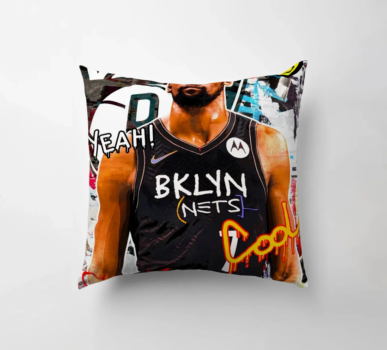 Kevin Durant Brooklyn Nets cuscino da tenten