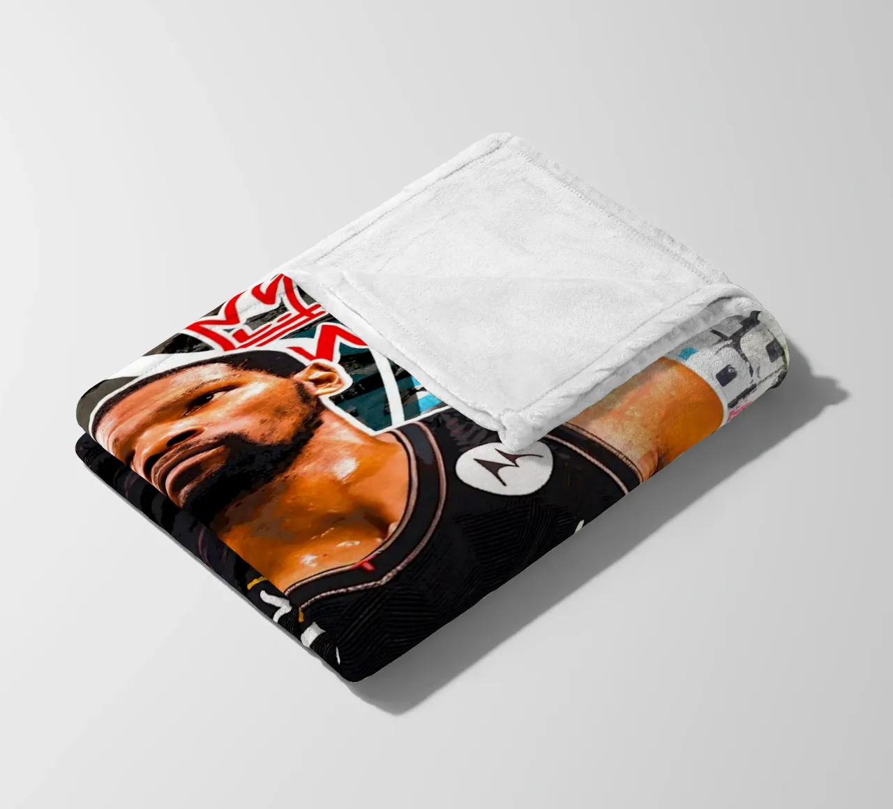 Kevin Durant Brooklyn Nets coperta in pile da tenten