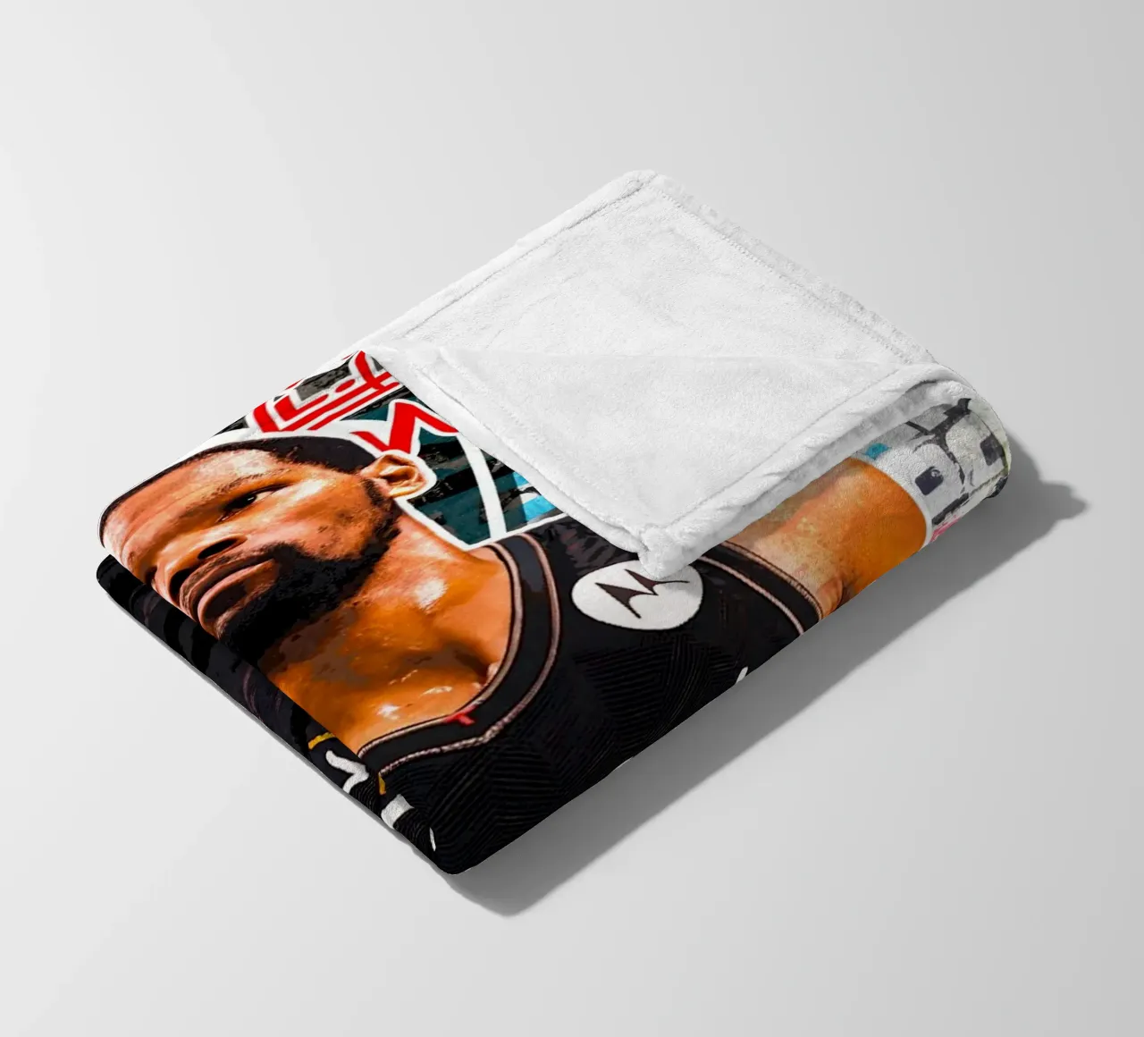 Kevin Durant Brooklyn Nets coperta in pile da tenten