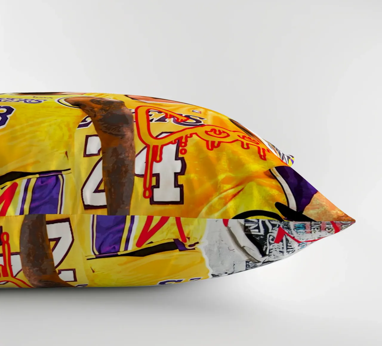 Kobe Bryant and Lebron James cuscino da tenten