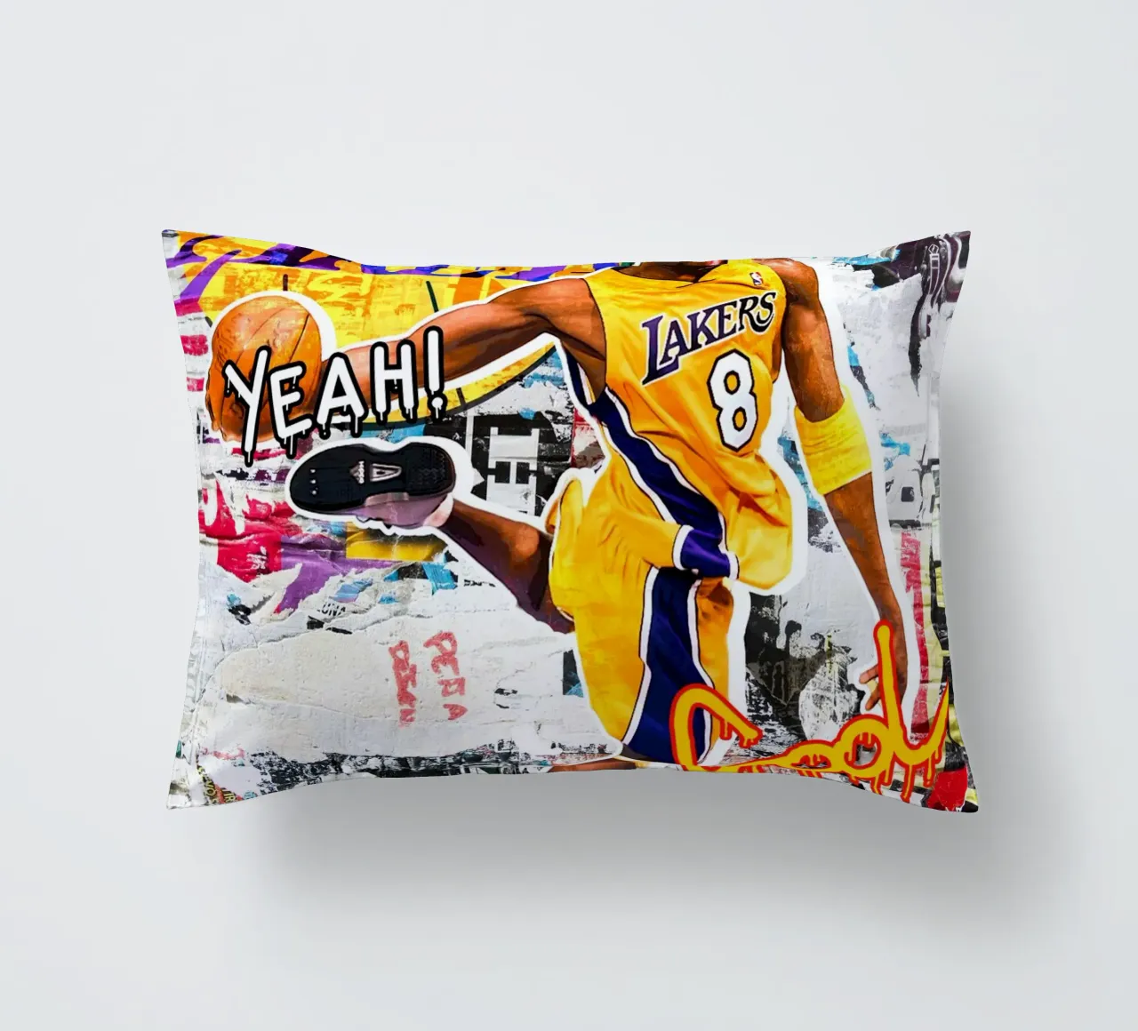 Kobe Bryant LA Lakers 2 cuscino da tenten