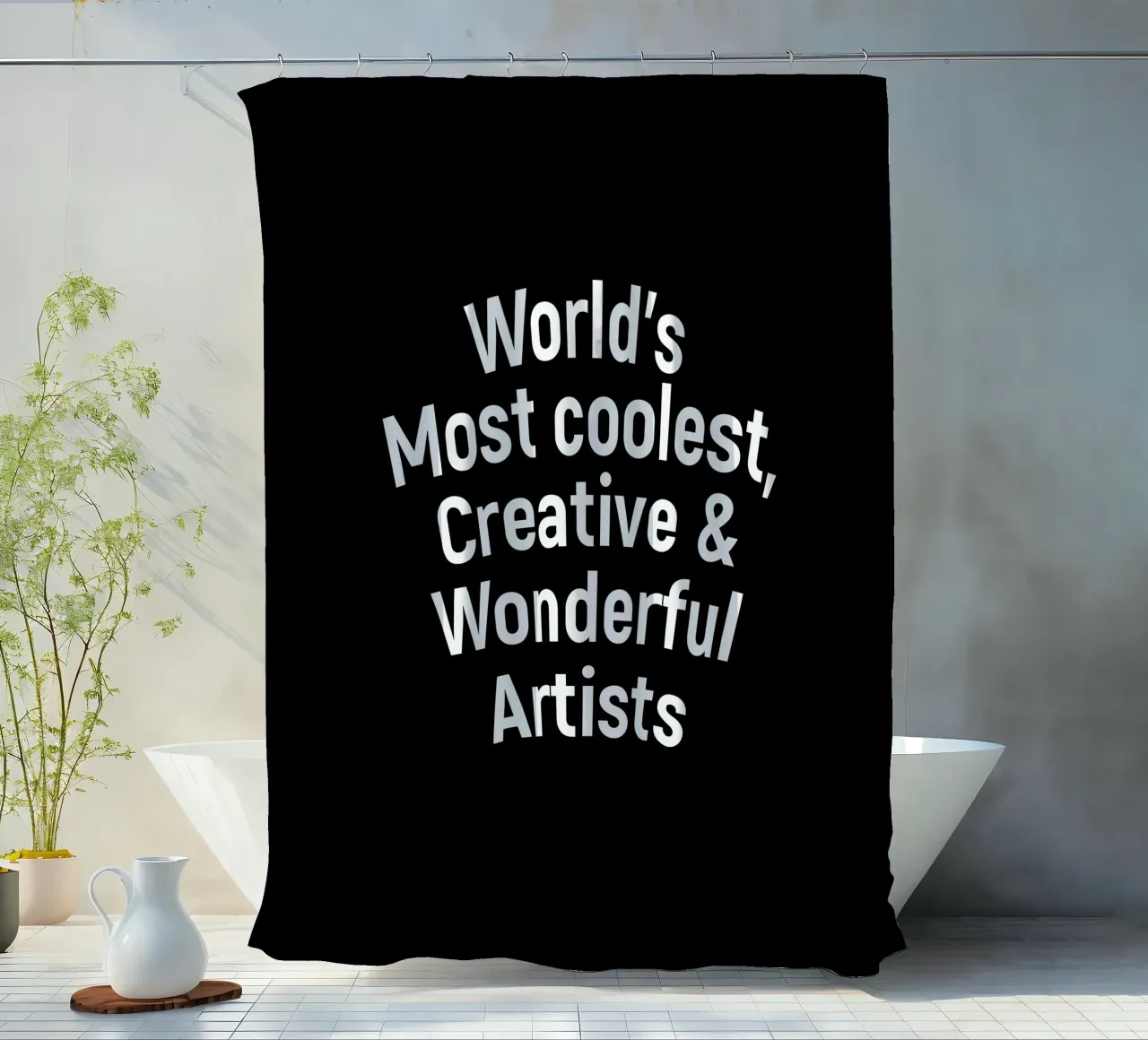 World's most coolest, creative and wonderful artists tenda da doccia da happieeagle