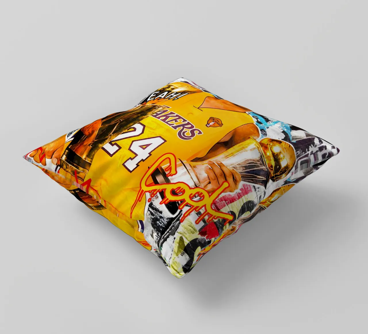 Kobe Bryant LA Lakers 3 cuscino da tenten