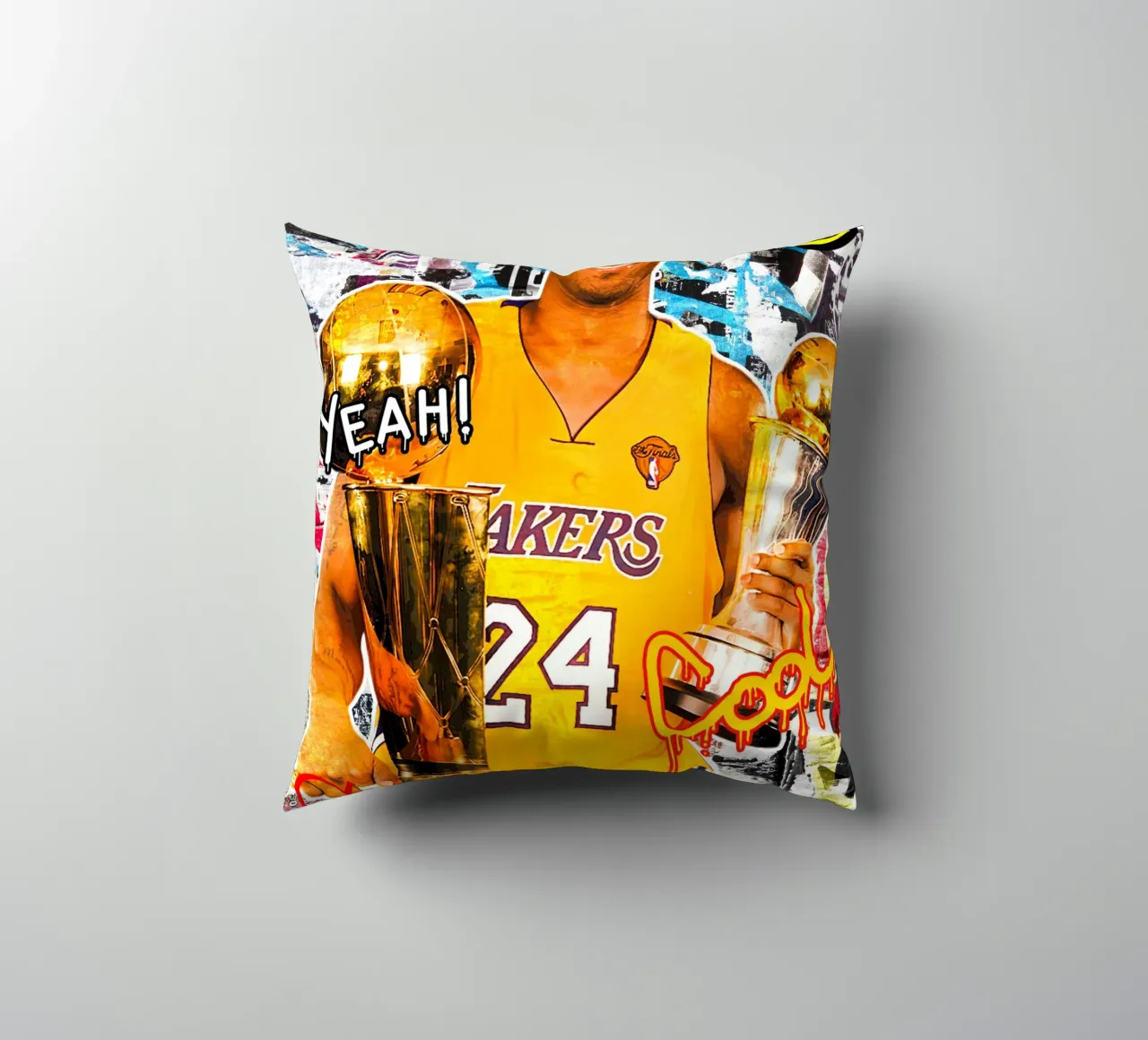 Kobe Bryant LA Lakers 3 cuscino da tenten