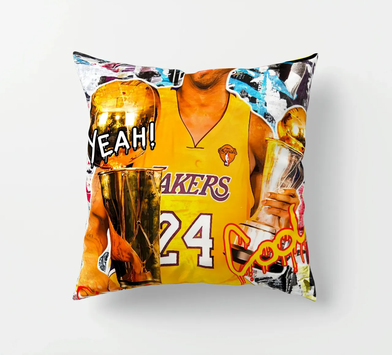 Kobe Bryant LA Lakers 3 cuscino da tenten