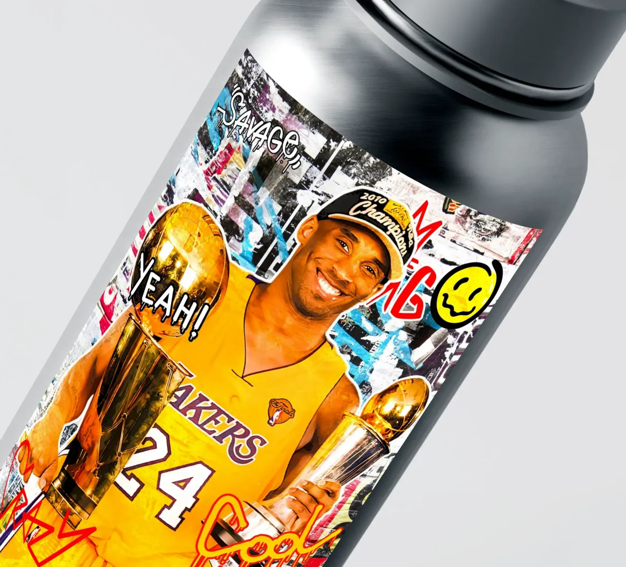 Kobe Bryant LA Lakers 3 sticker by tenten