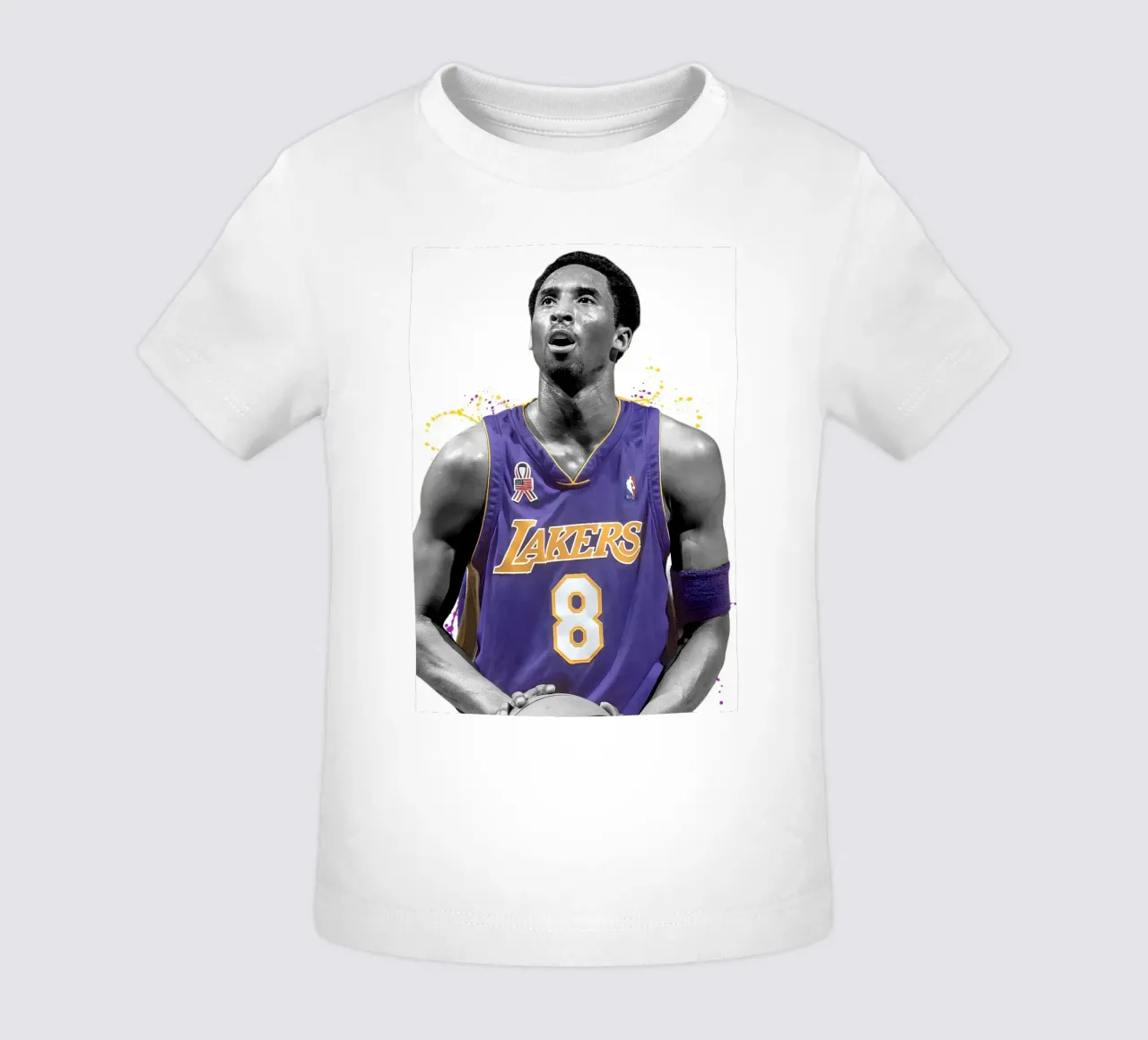 Kobe Bryant LA Lakers 4 maglietta neonato da tenten