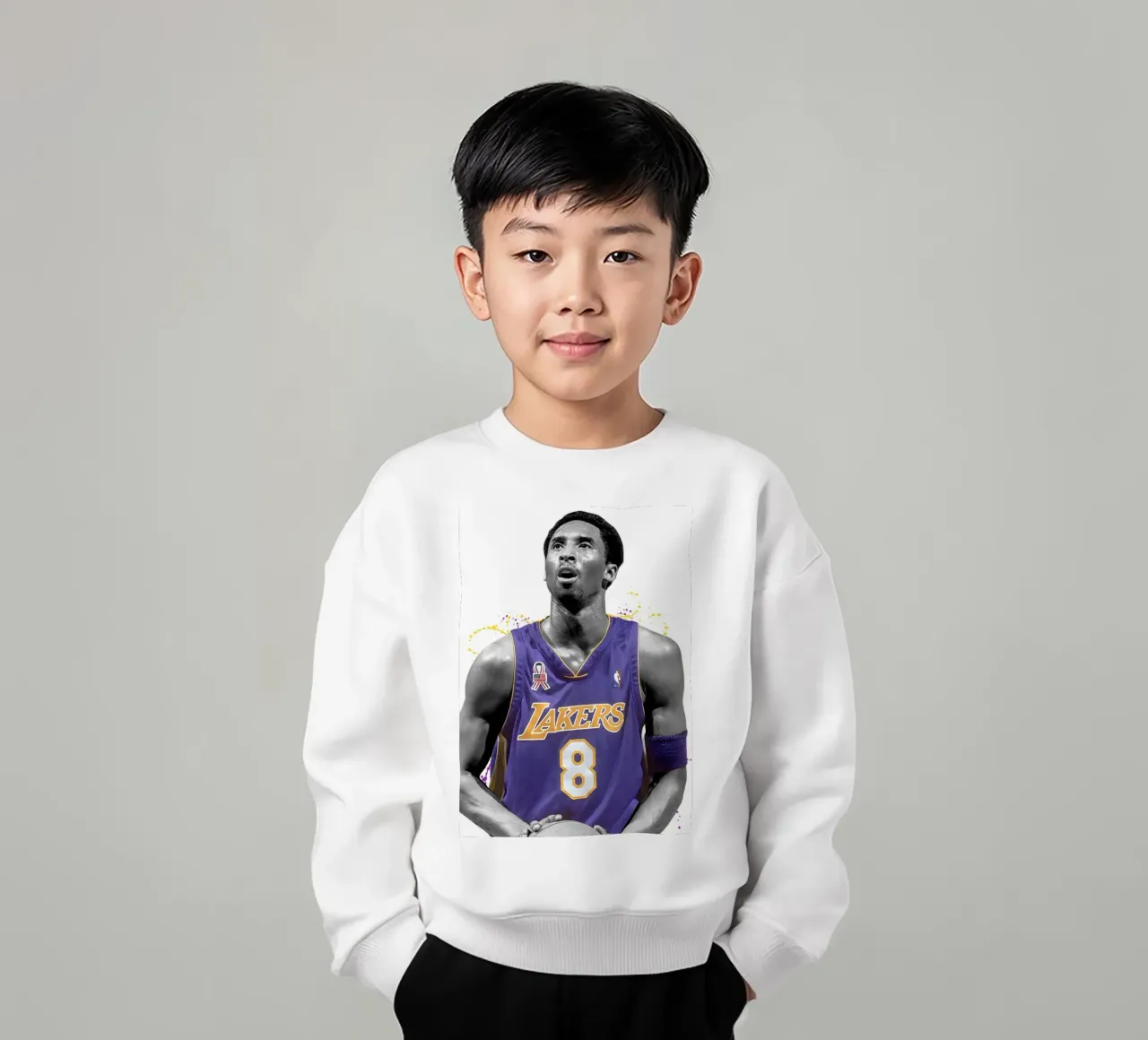 Kobe Bryant LA Lakers 4 kids sweatshirt by tenten
