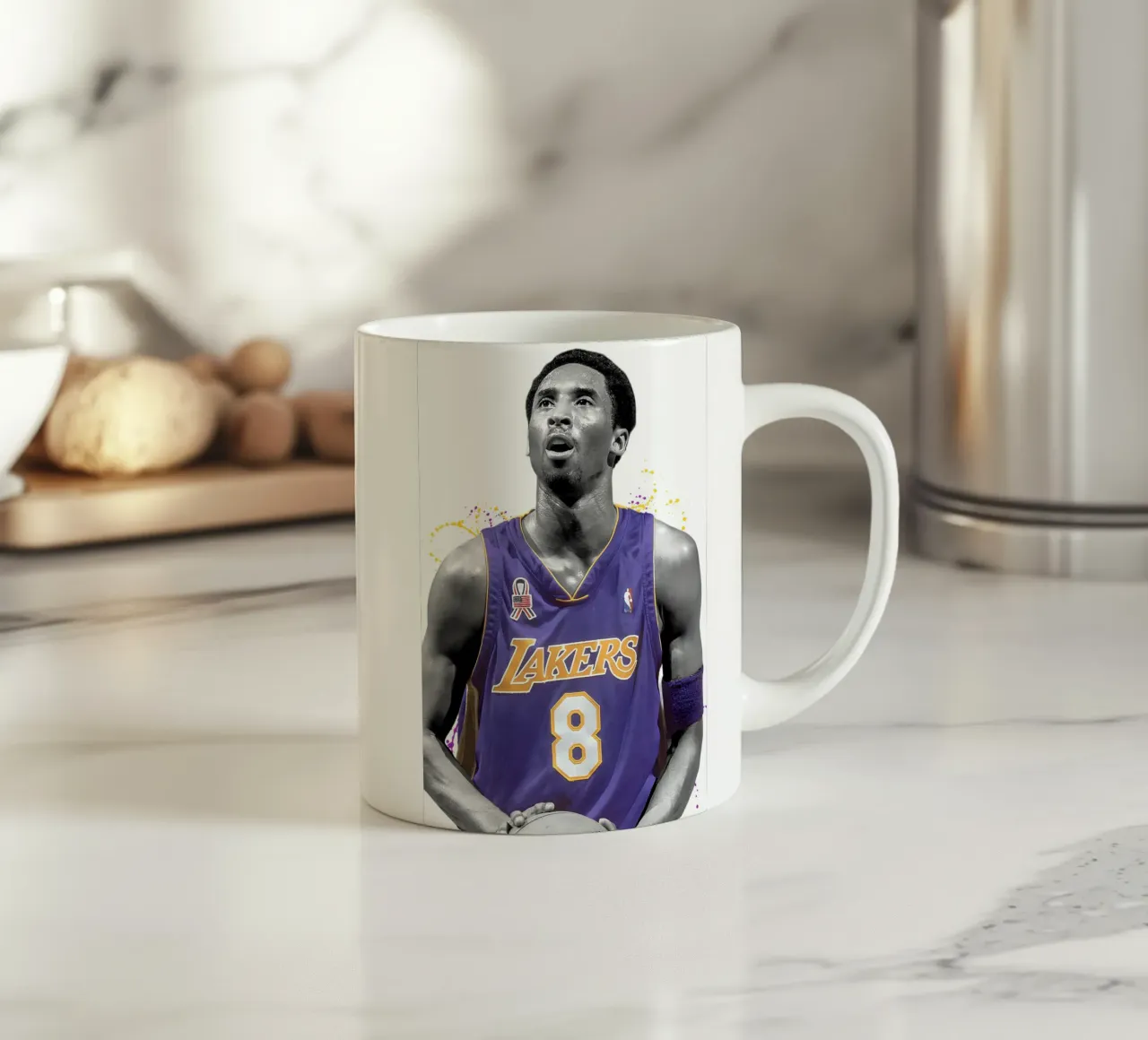 Kobe Bryant LA Lakers 4 tazza in ceramica da tenten