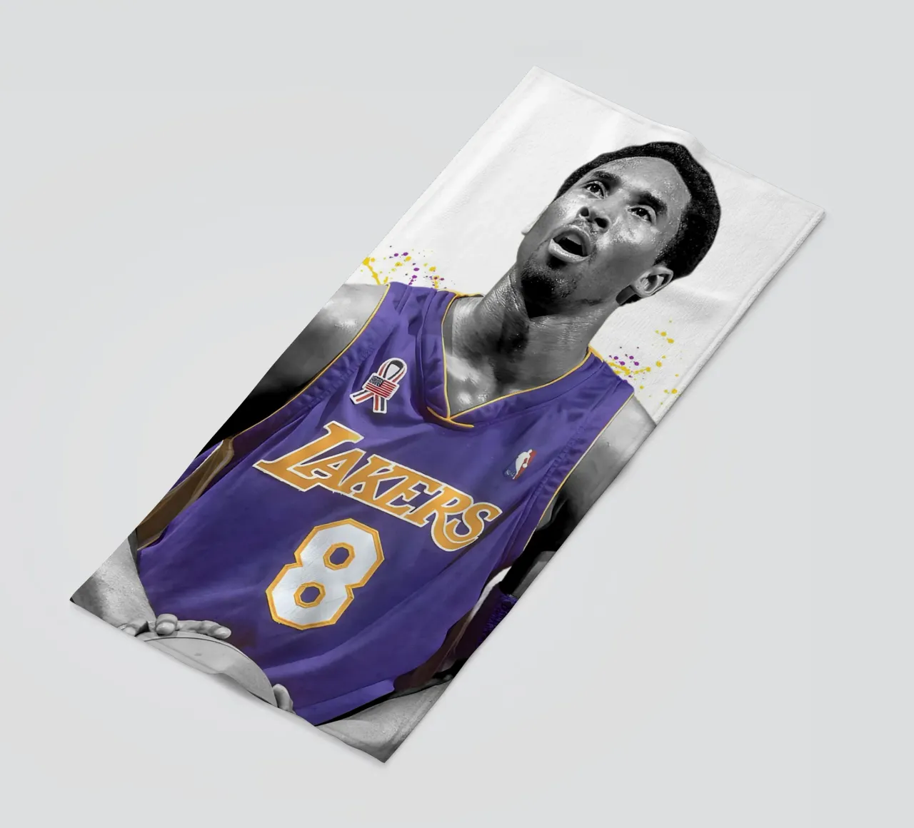 Kobe Bryant LA Lakers 4 telo mare da tenten