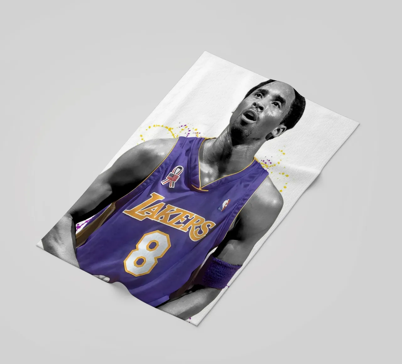 Kobe Bryant LA Lakers 4 telo mare da tenten