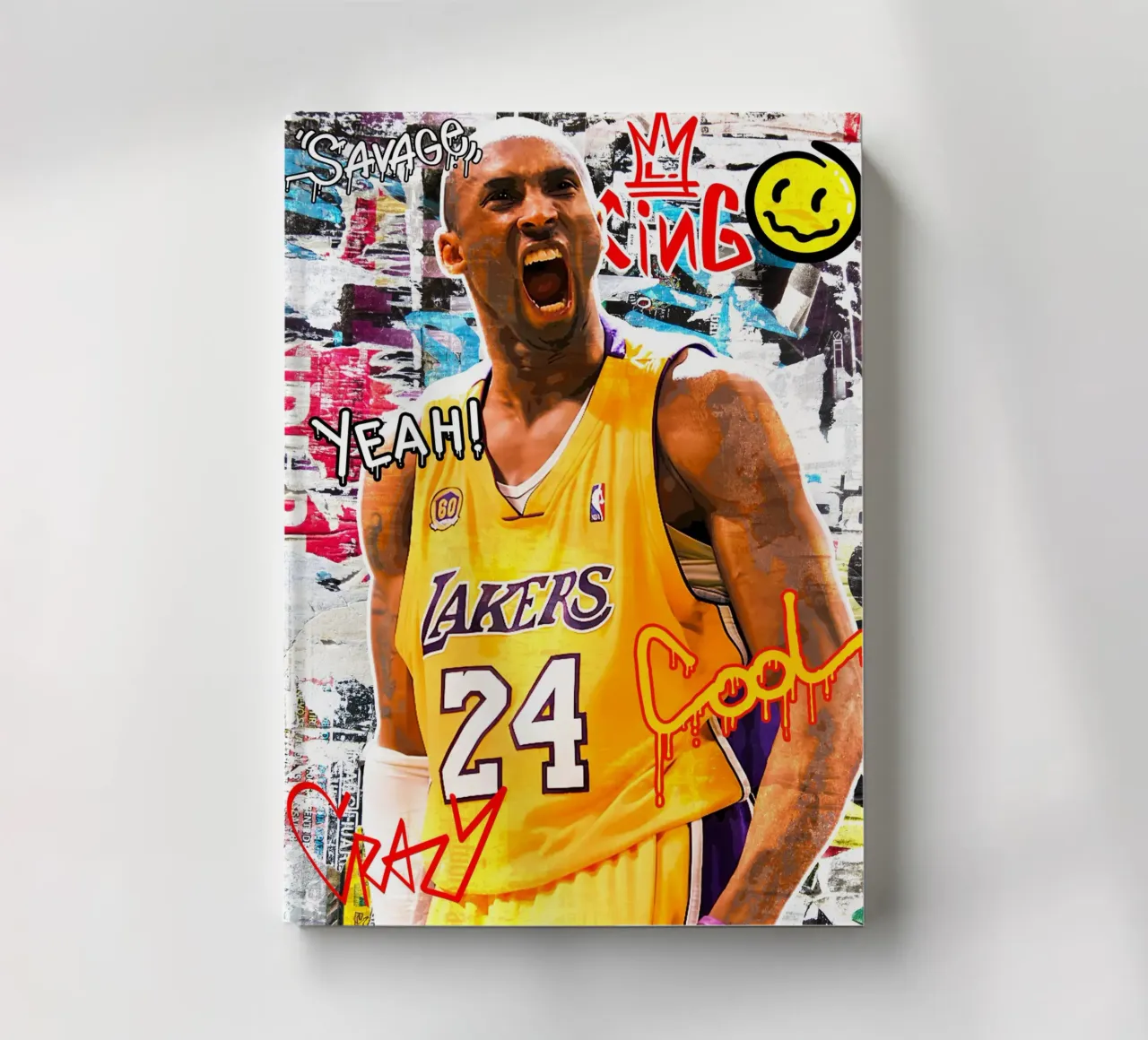 Kobe Bryant LA Lakers notebook by tenten