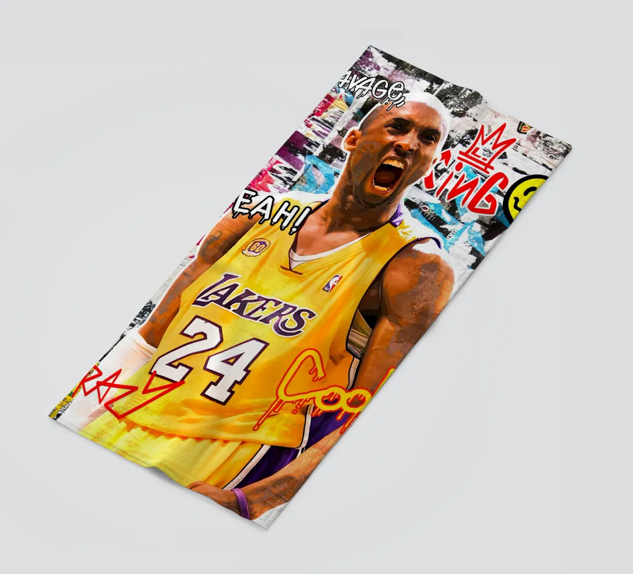 Kobe Bryant LA Lakers telo mare da tenten