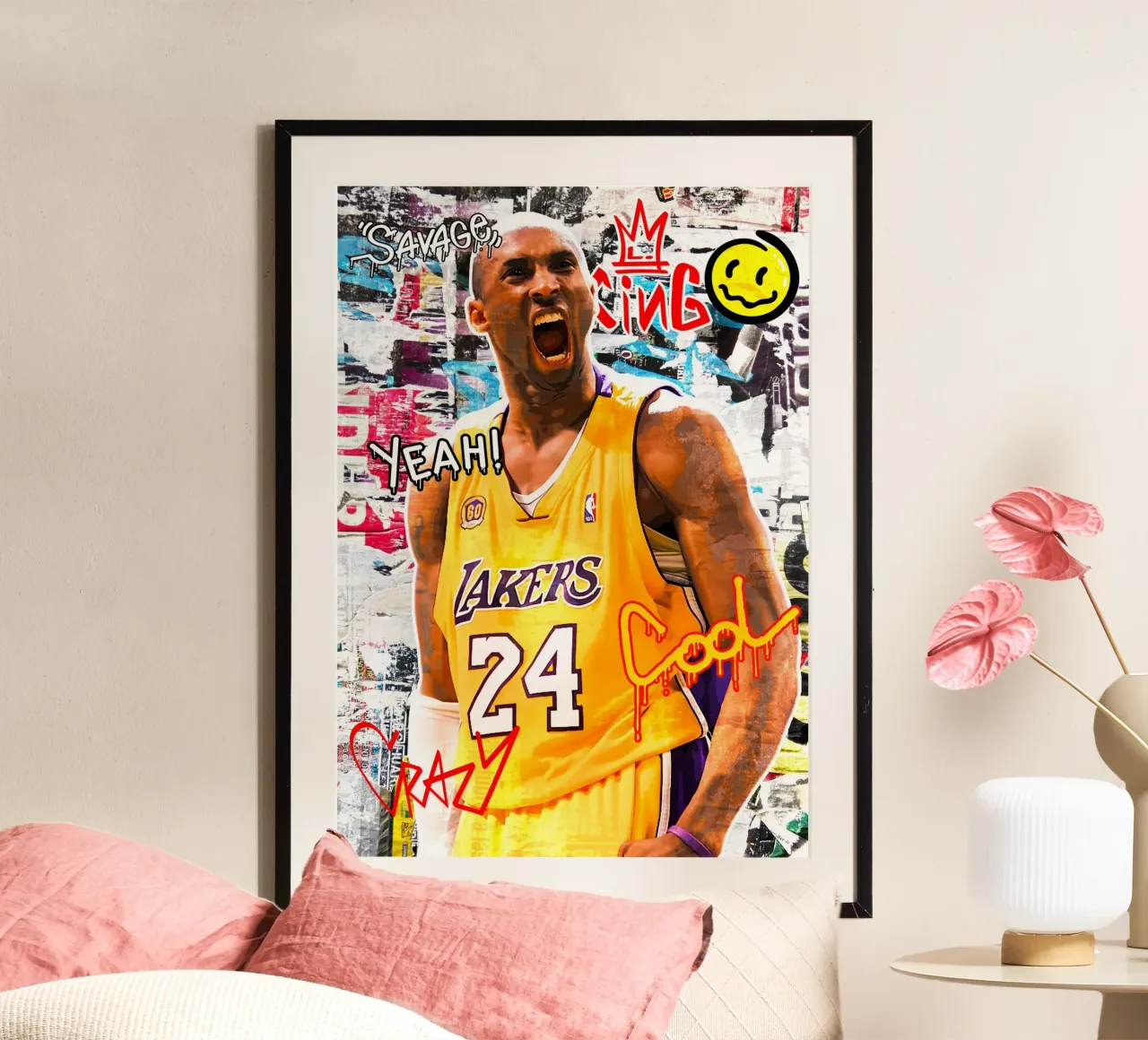 Kobe Bryant LA Lakers hahnemühle de tenten