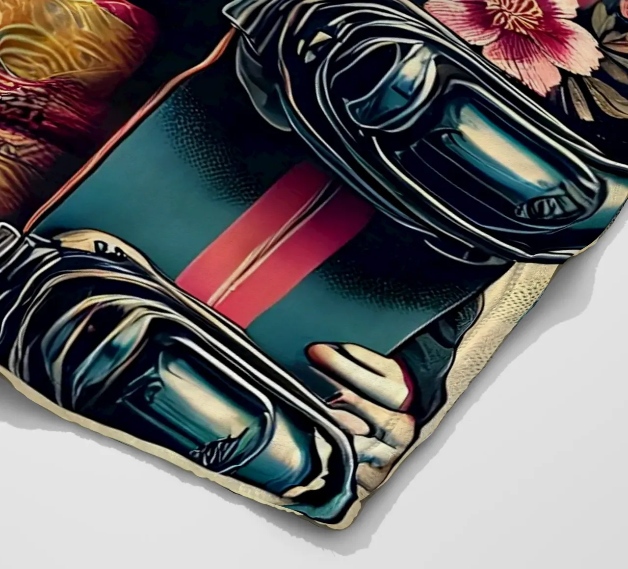 Cotton Mouth fleece blanket by nomad