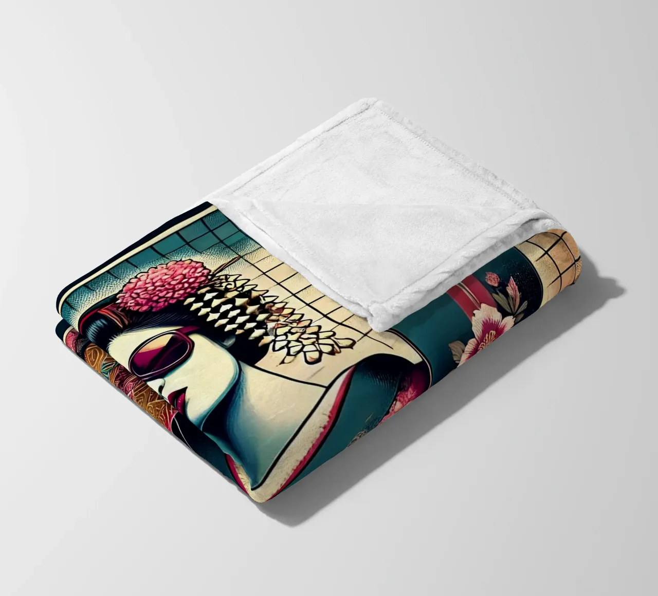 Cotton Mouth fleece blanket by nomad