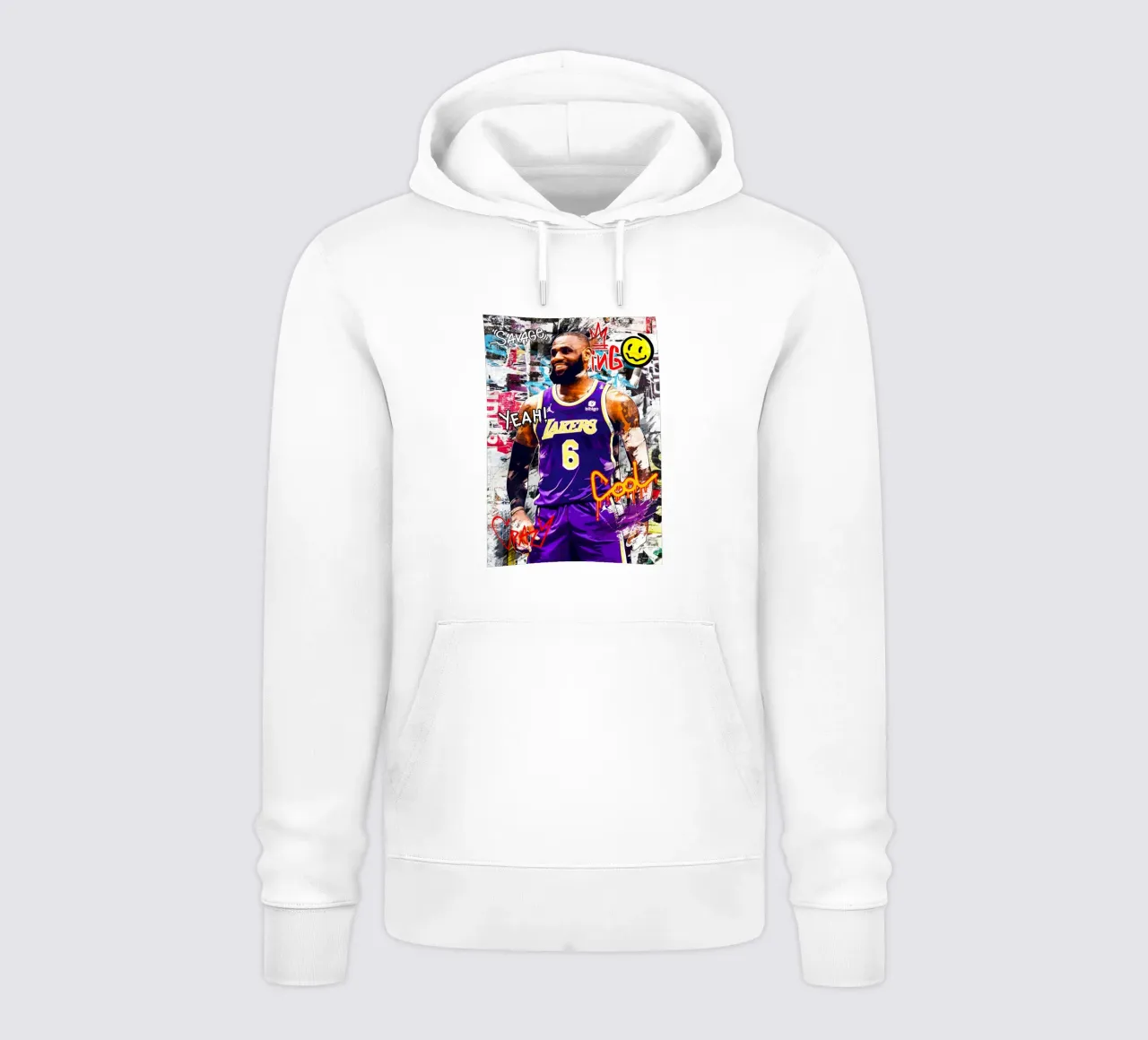 Lebron James LA Lakers 2 felpa con cappuccio da tenten