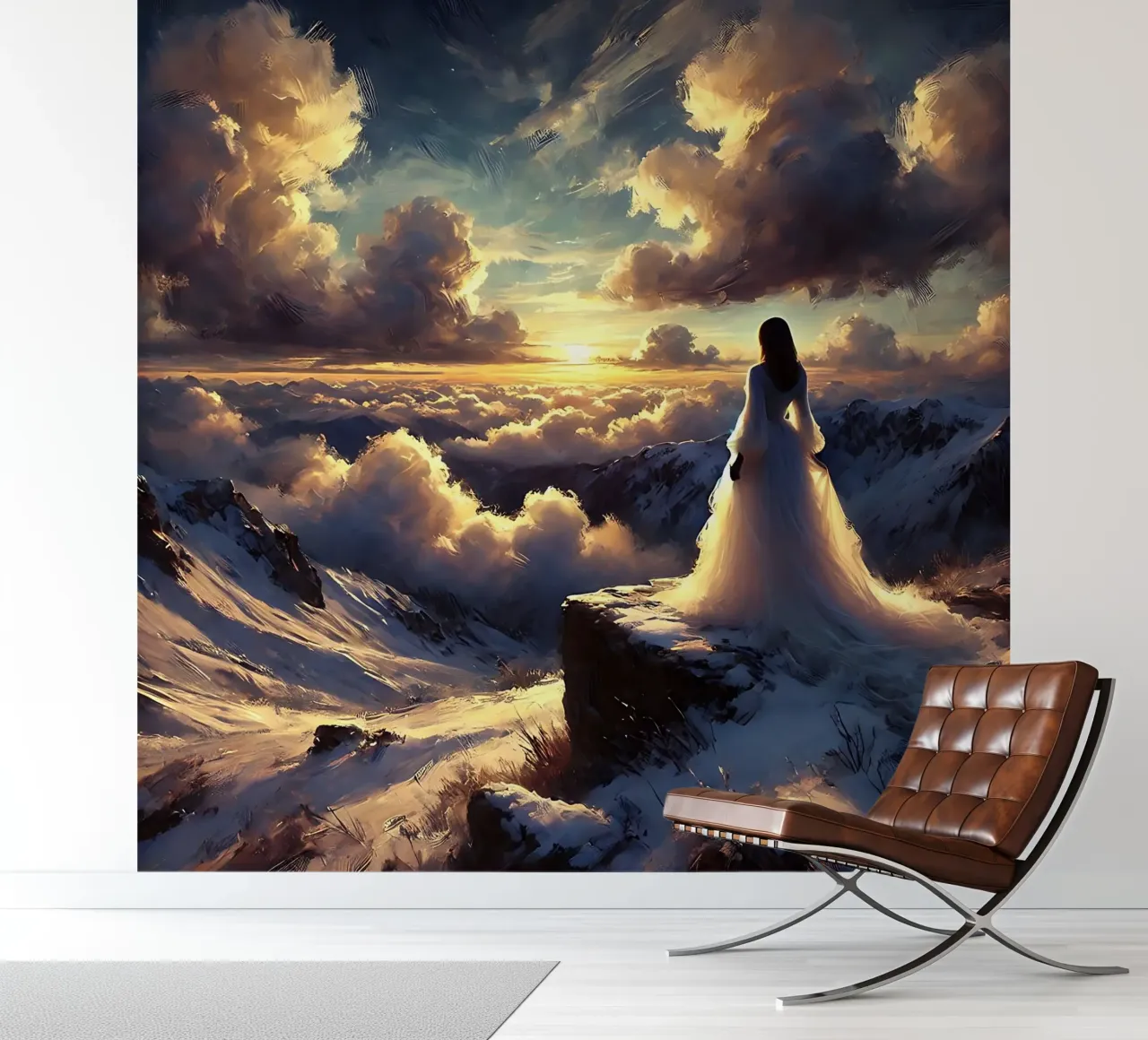 Clouds fotobehang van nomad