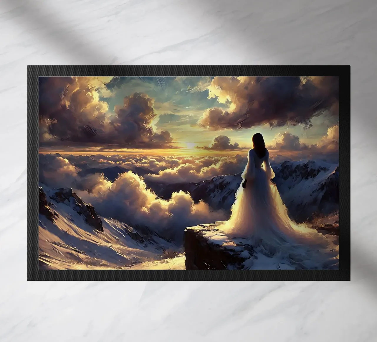 Clouds doormat by nomad