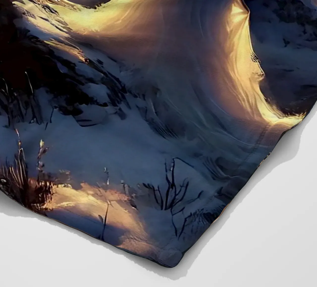 Clouds fleece blanket by nomad