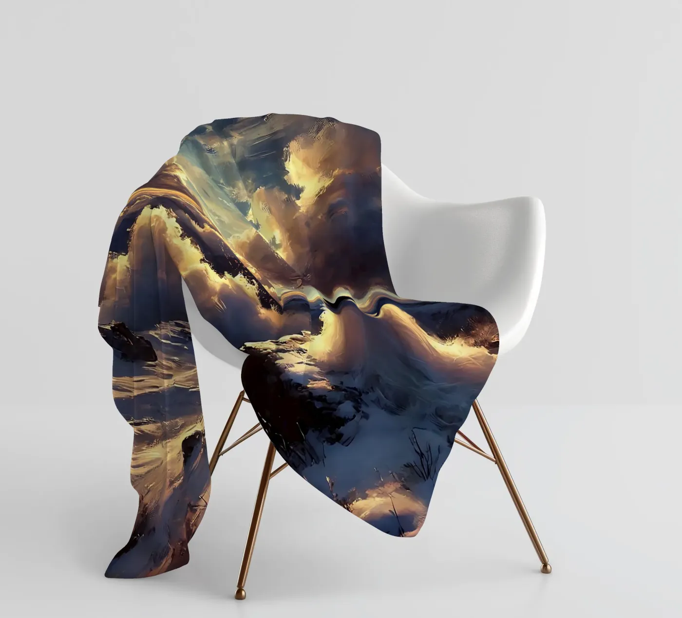 Clouds Fleecedecke von nomad