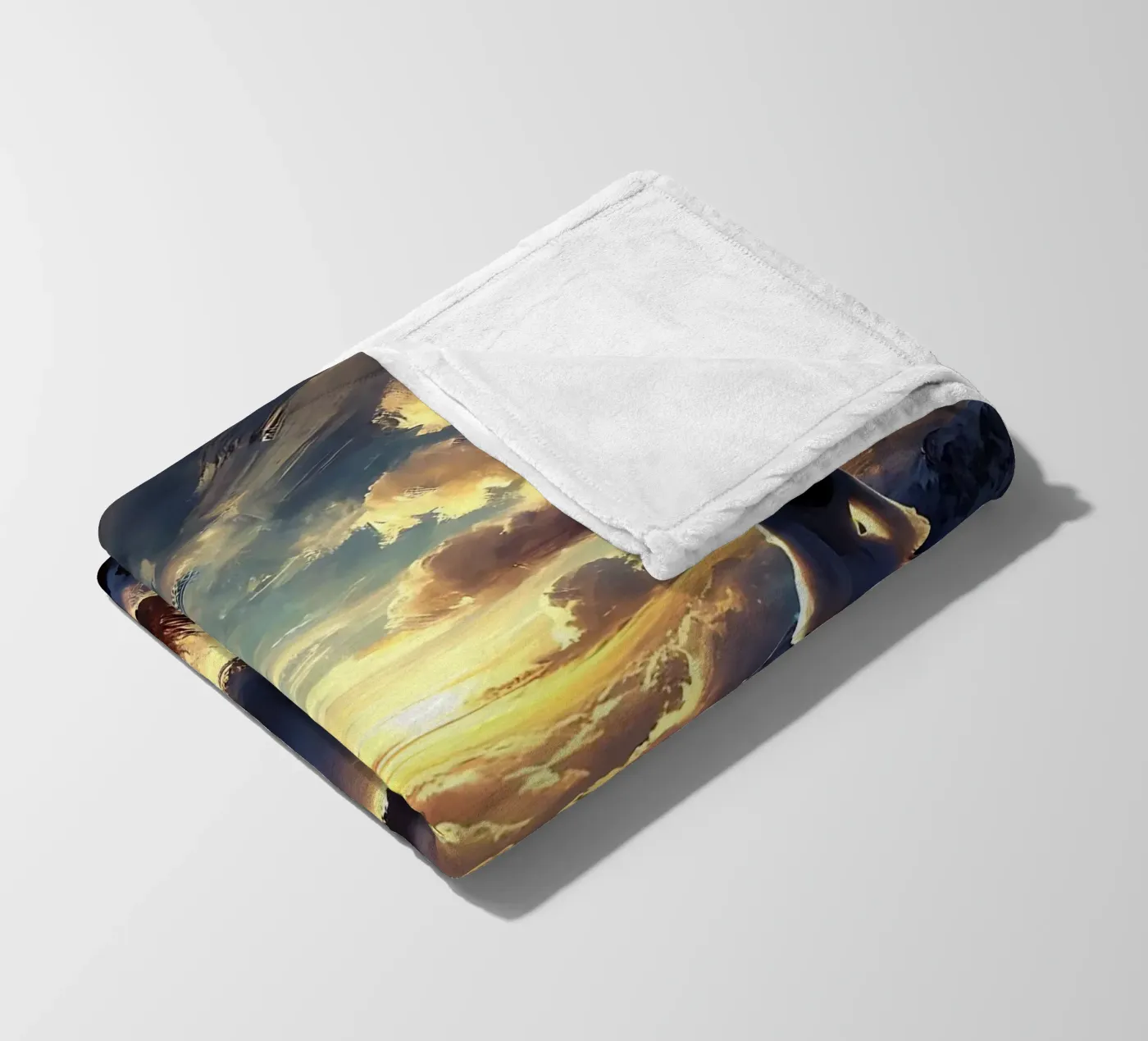 Clouds Fleecedecke von nomad