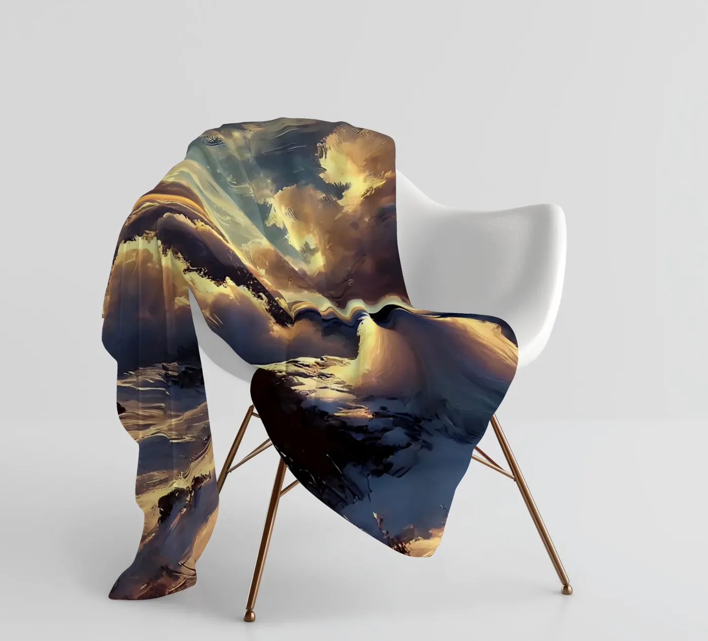 Clouds Fleecedecke von nomad