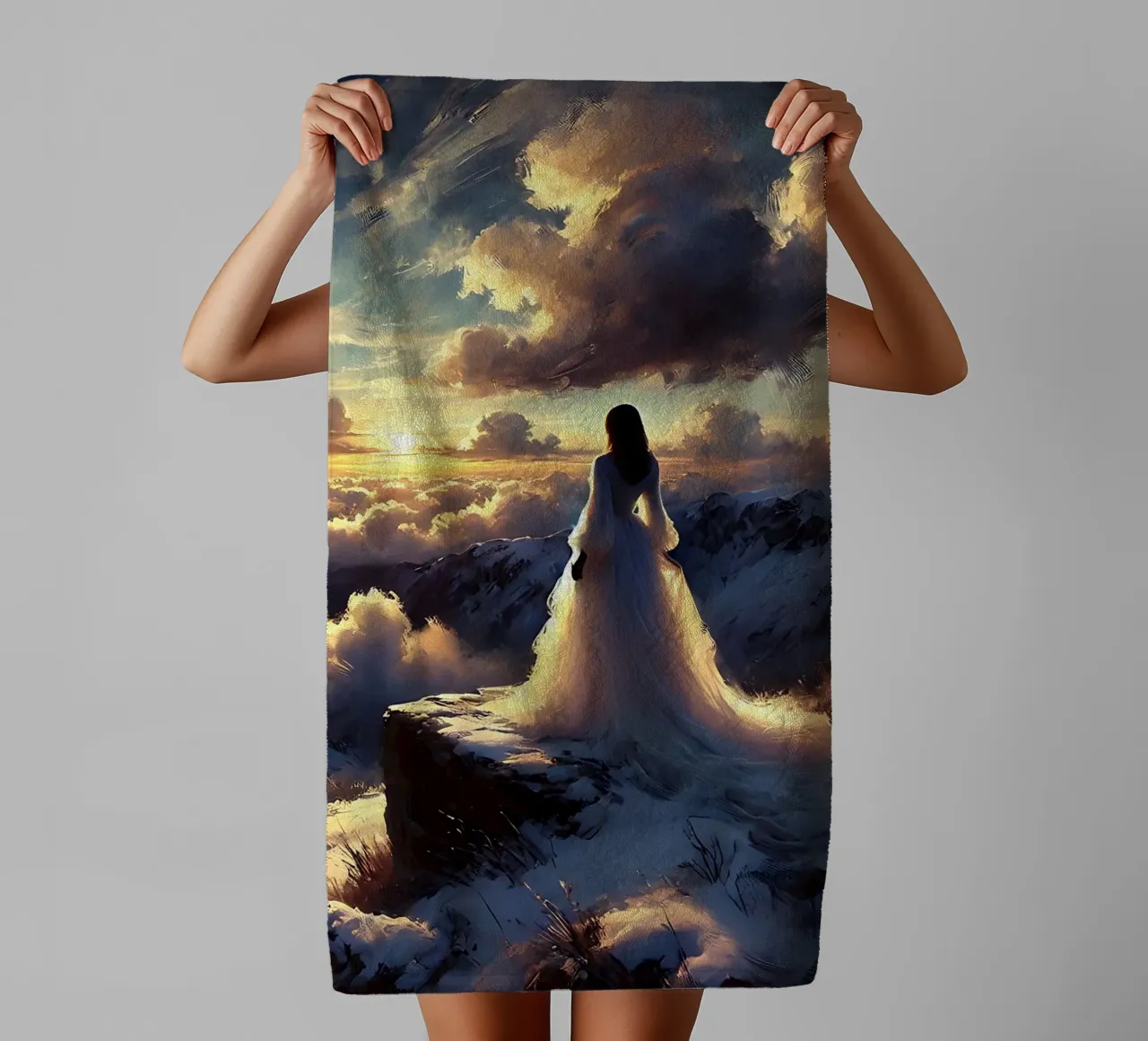 Clouds towel by nomad