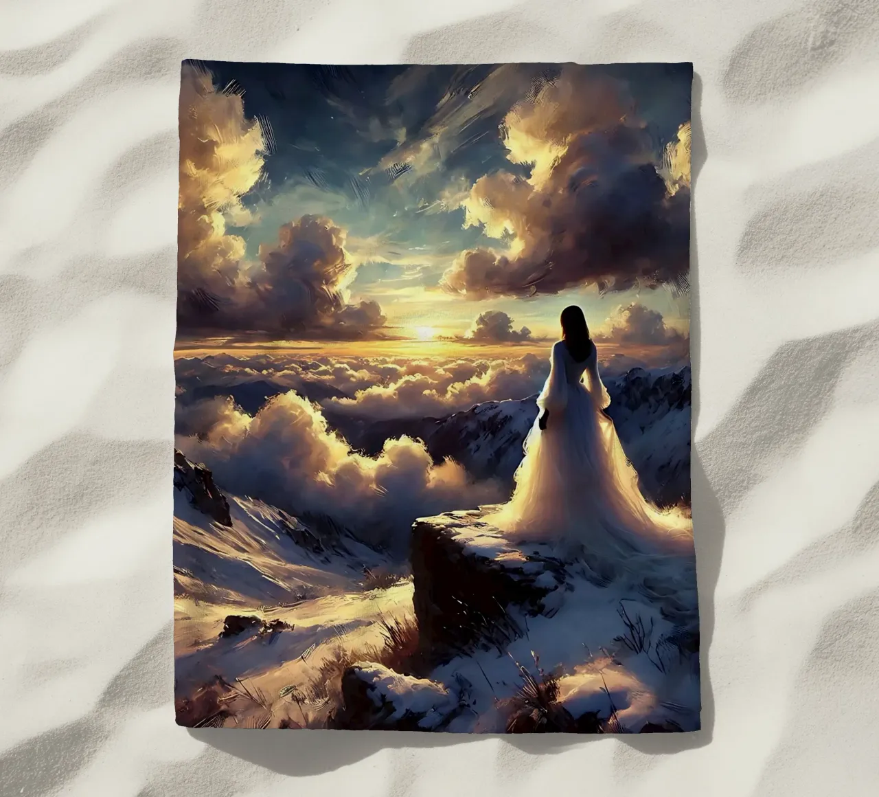 Clouds Strandtuch von nomad