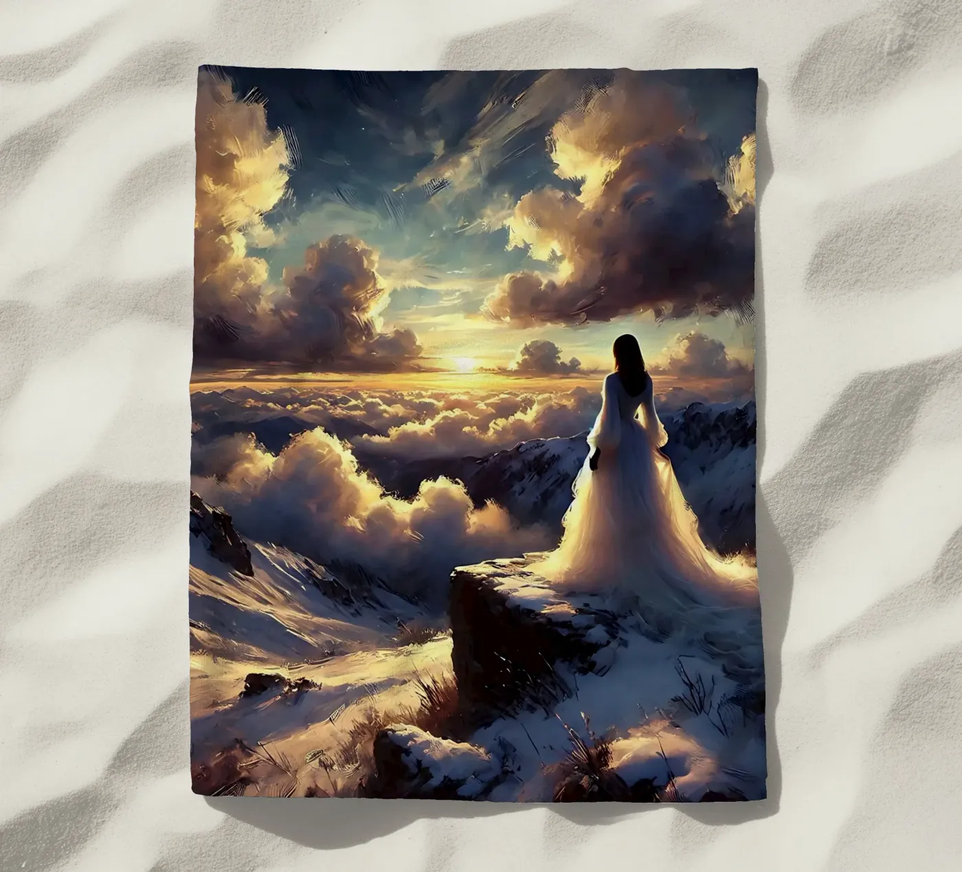 Wolken strandhanddoek van nomad