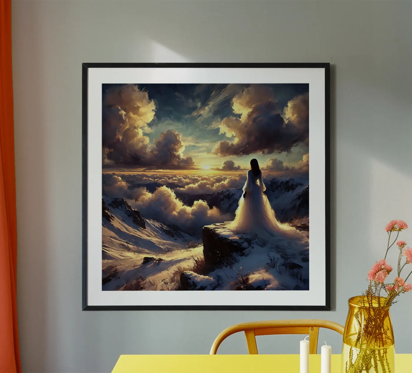 Clouds poster by nomad