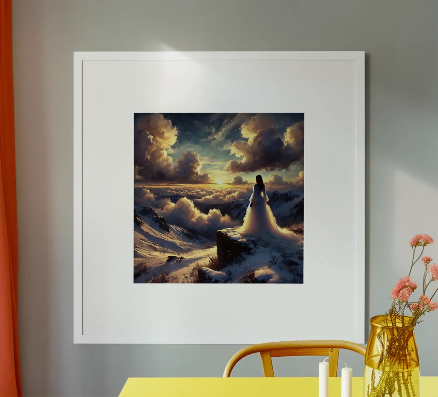 Clouds poster by nomad