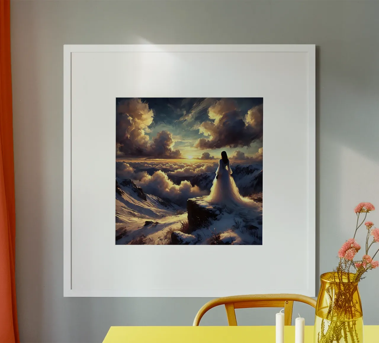 Clouds poster by nomad