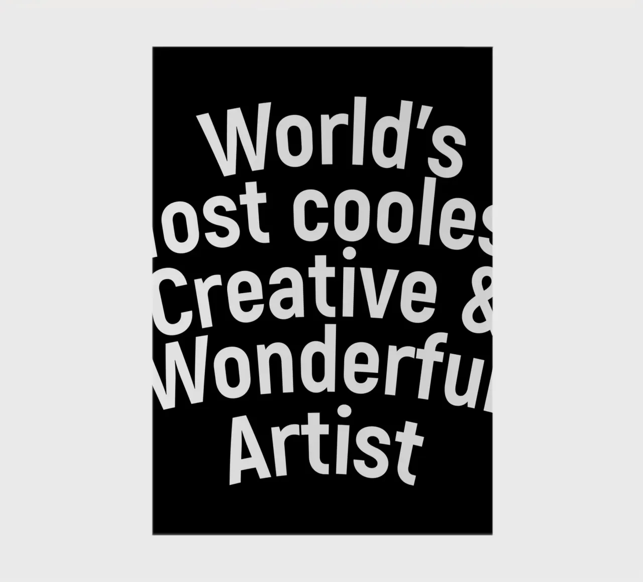 World's most coolest, creative and wonderful artist notebook by happieeagle