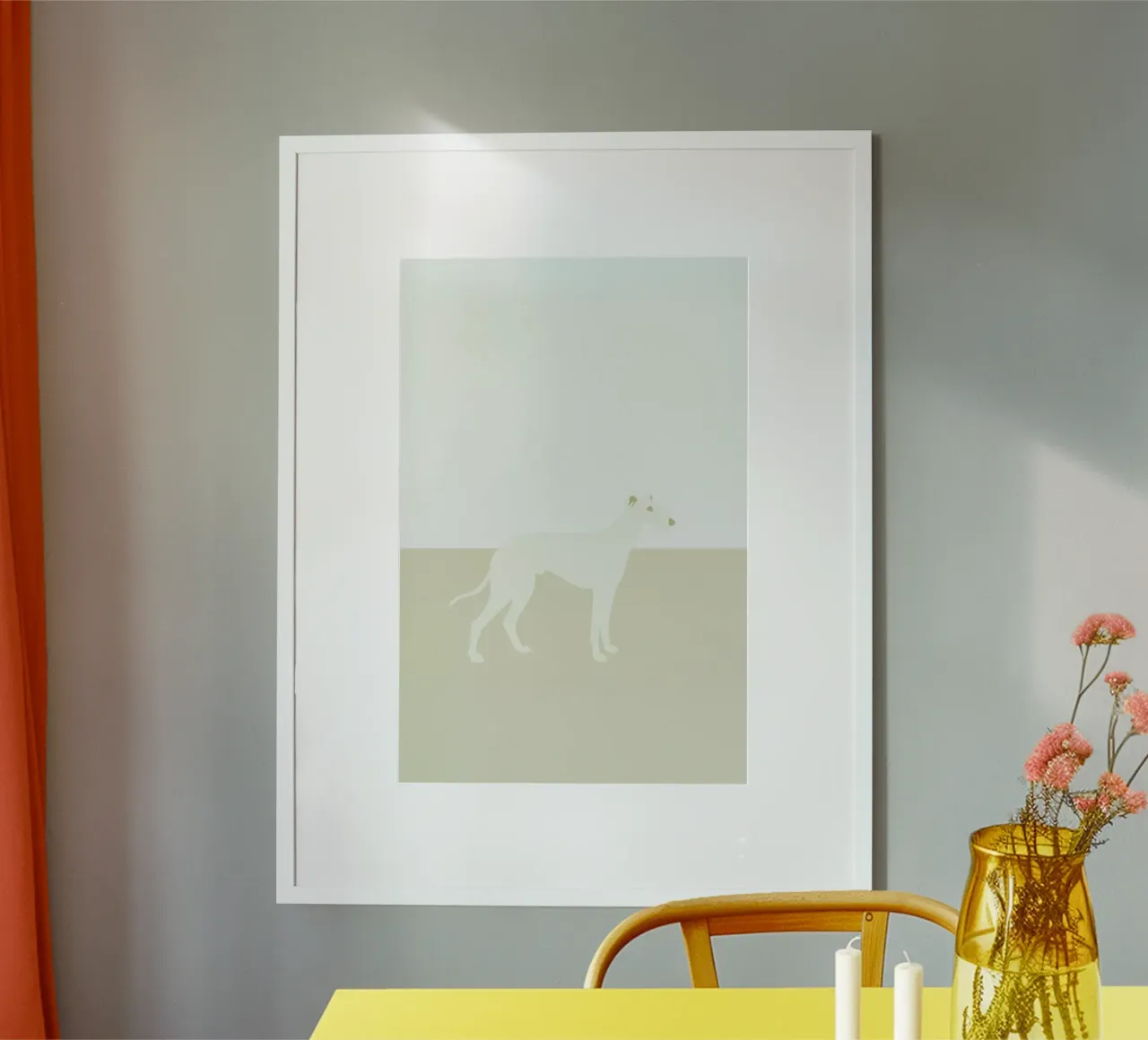 Dinven poster by Swen Swensøn