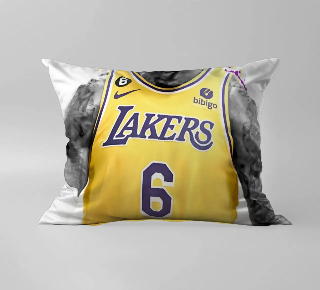 Lebron James LA Lakers 4 cuscino da tenten