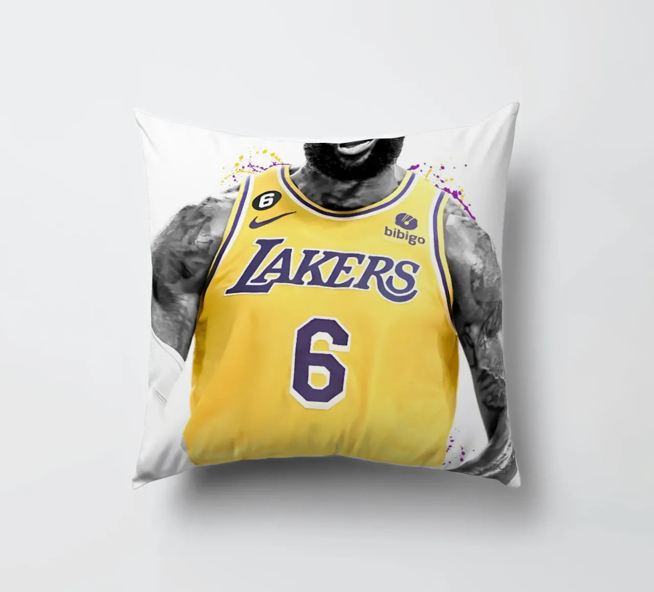 Lebron James LA Lakers 4 cuscino da tenten
